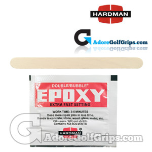 Hardman Quick Set Shaft Bonding Adhesive Epoxy Sachet - 0.12oz (3.5g Approx) Hardman Quick Set Shaft Bonding Adhesive Epoxy Sachet - 0.12oz (3.5g Approx)