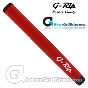 G-Rip ST-1 Straight Taper Midsize Putter Grip - Red / Black G-Rip ST-1 Straight Taper Midsize Putter Grip - Red / Black