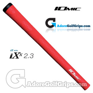 Iomic iXx Series LTC 2.3 Grips - Red / Black Iomic iXx Series LTC 2.3 Grips - Red / Black