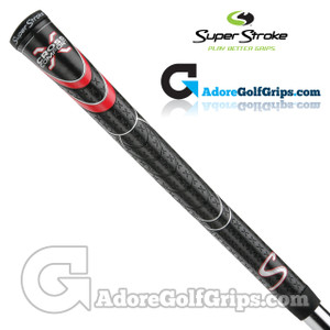 SuperStroke Cross Comfort Midsize Grips - Black / Red SuperStroke Cross Comfort Midsize Grips - Black / Red