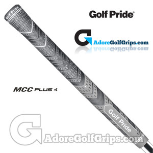 Golf Pride New Decade Multi Compound MCC Plus 4 Jumbo Grips - Black / Grey 
