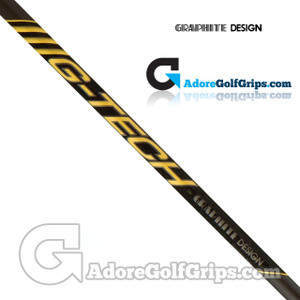 Graphite Design G-Tech Wood Combination Shaft (74g) - Regular / Stiff Flex - 0.335" Tip - Black / Gold Graphite Design G-Tech Wood Combination Shaft (74g) - Regular / Stiff Flex - 0.335" Tip - Black / Gold