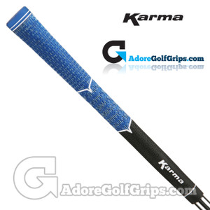 Karma V-Cord Multicompound Grips - Blue / Black Karma V-Cord Multicompound Grips - Blue / Black