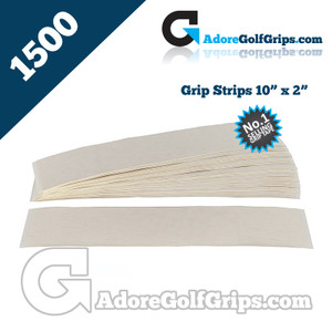 Premium Double Sided Pre-Cut Grip Tape Strips - 1500 Pack