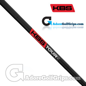 KBS Tour Custom Wedge Shaft (110g-130g) - 0.355" Tip - Black / Red Label KBS Tour Custom Wedge Shaft (110g-130g) - 0.355" Tip - Black / Red Label