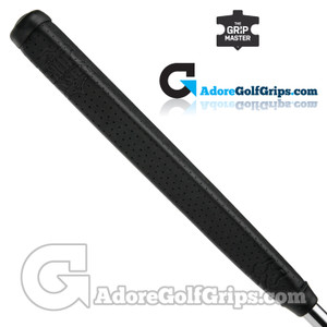 The Grip Master Ethiopian Kidd Leather Sewn Midsize Grips - Black