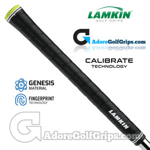 Lamkin Sonar Wrap Calibrate Standard PLUS Grips - Black / Lime Green Lamkin Sonar Wrap Calibrate Standard PLUS Grips - Black / Lime Green