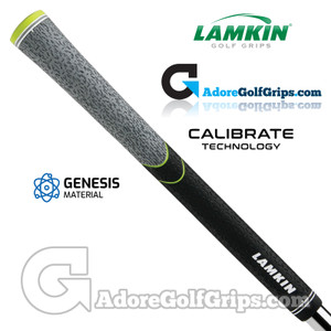 Lamkin ST+2 Hybrid Cord Calibrate Standard Grips - Black / Grey / Lime Green Lamkin ST+2 Hybrid Cord Calibrate Standard Grips - Black / Grey / Lime Green