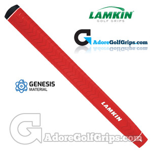 Lamkin Deep Etched Paddle Putter Grip - Red Lamkin Deep Etched Paddle Putter Grip - Red