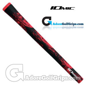 Iomic Sticky Army 2.3 Grips - Black / Red Iomic Sticky Army 2.3 Grips - Black / Red