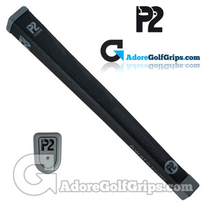 P2 Aware CORE II Midsize Putter Grip - Black / Grey P2 Aware CORE II Midsize Putter Grip - Black / Grey