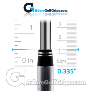 Fairway Wood Ferrules 0.335" Double Ring (12.50mm Length) - Black / Silver (12 Pack) Fairway Wood Ferrules 0.335" Double Ring (12.50mm Length) - Black / Silver (12 Pack)