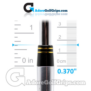 Iron Ferrules Double Ring 0.370" (16.20mm Length) - Black / Gold (12 Pack)
Iron Ferrules Double Ring 0.370" (16.20mm Length) - Black / Gold (12 Pack)