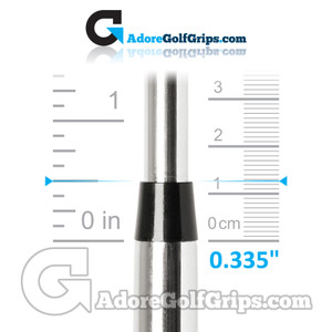 Driver Ferrules 0.335" (12.70mm Length) - Black (12 Pack) Driver Ferrules 0.335" (12.70mm Length) - Black (12 Pack)