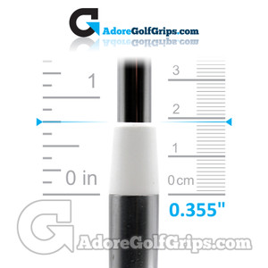 Iron Ferrules Taper Tip 0.355" (19.00mm Length) - White (12 Pack) Iron Ferrules Taper Tip 0.355" (19.00mm Length) - White (12 Pack)