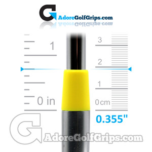 Iron Ferrules Taper Tip 0.355" (19.00mm Length) - Yellow (12 Pack) Iron Ferrules Taper Tip 0.355" (19.00mm Length) - Yellow (12 Pack)