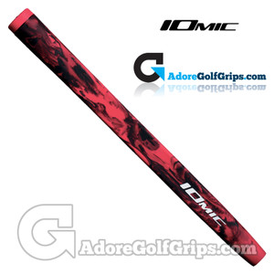 Iomic Army Pistol Putter Grip - Black / Red Iomic Army Pistol Putter Grip - Black / Red