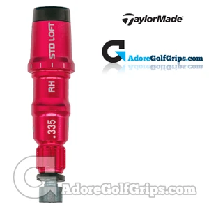 Shaft Adaptor TaylorMade Custom Red Drivers & Fairway Woods - 0.335" Tip (Qi4D/Qi35/Qi10/Stealth/SIM/M6/M5/M4/M3/M2/M1)