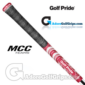 Golf Pride New Decade Multi Compound MCC Teams Midsize Grips - Black / Dark Red / White Golf Pride New Decade Multi Compound MCC Teams Midsize Grips - Black / Dark Red / White
