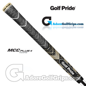 Golf Pride MCC Plus 4 Teams Midsize Grips - Black / Purple / White