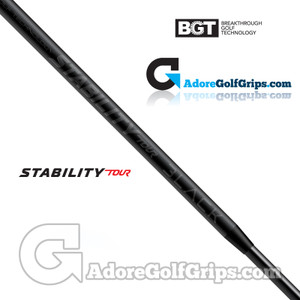 BGT Stability Tour Black Putter Shaft (110g) - Carbon Fibre / Black Matte