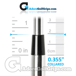 Iron Ferrules Collared Taper Tip 0.355" (19.00mm Length) - Black (12 Pack) Iron Ferrules Collared Taper Tip 0.355" (19.00mm Length) - Black (12 Pack)