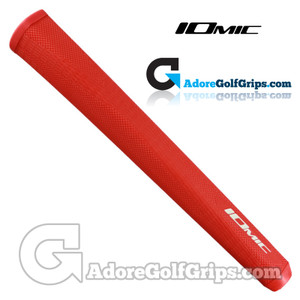 Iomic Absolute Jumbo Paddle Putter Grips - Red Iomic Absolute Jumbo Paddle Putter Grips - Red