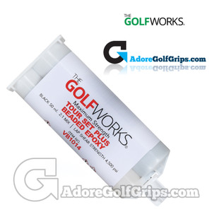 The GolfWorks Maximum Strength 2:1 Tour Set Plus Beaded Epoxy - 50ml The GolfWorks Maximum Strength 2:1 Tour Set Plus Beaded Epoxy - 50ml