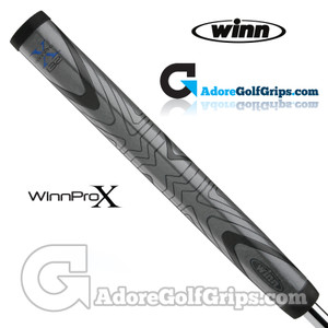 Winn Pro X 1.32" Jumbo Paddle Lite Putter Grip - Dark Grey Winn Pro X 1.32" Jumbo Paddle Lite Putter Grip - Dark Grey