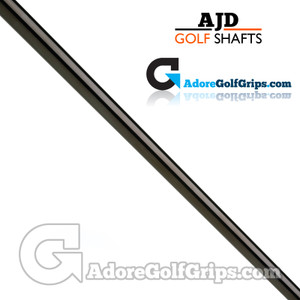 AJD Golf Straight Stepless Putter Shaft (120g) - 0.355" Tip - Black Gloss PVD AJD Golf Straight Stepless Putter Shaft (120g) - 0.355" Tip - Black Gloss PVD