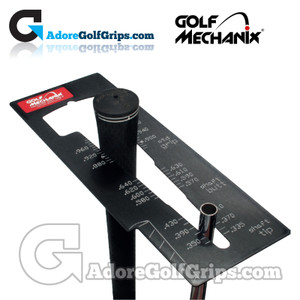 Golf Mechanix Universal Grip & Shaft Dimensioning Gauge Golf Mechanix Universal Grip & Shaft Dimensioning Gauge