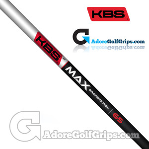 KBS Max Graphite Iron Shaft (45g-65g) - 0.355" Taper Tip - Black Matte KBS Max Graphite Iron Shaft (45g-65g) - 0.355" Taper Tip - Black Matte
