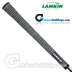 Lamkin Crossline Full Cord Grips - Black / White