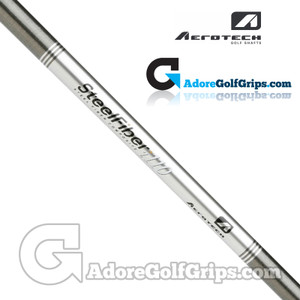 Aerotech SteelFiber i110 Graphite Iron Shaft (110g) - 0.370" Parallel Tip - Grey / Silver Aerotech SteelFiber i110 Graphite Iron Shaft (110g) - 0.370" Parallel Tip - Grey / Silver
