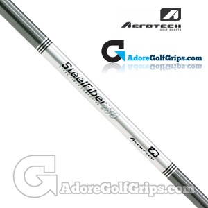 Aerotech SteelFiber i80 Graphite Iron Shaft (85g) - 0.370" Parallel Tip - Grey / Silver Aerotech SteelFiber i80 Graphite Iron Shaft (85g) - 0.370" Parallel Tip - Grey / Silver