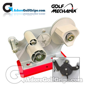 Golf Mechanix Metered Single Spool Double Sided Grip Tape Dispenser Golf Mechanix Metered Single Spool Double Sided Grip Tape Dispenser