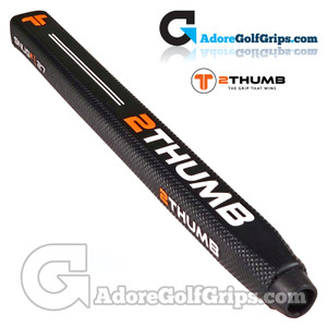 2 Thumb Snug SQ 27 Putter Grip - Black / Orange / White 2 Thumb Snug SQ 27 Putter Grip - Black / Orange / White