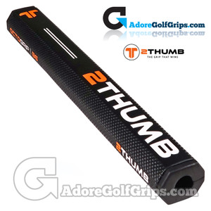 2 Thumb Octotech 36 Putter Grip - Black / Orange / White 2 Thumb Octotech 36 Putter Grip - Black / Orange / White