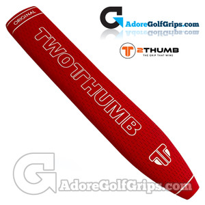 2 Thumb Classic Original Putter Grip - Red 2 Thumb Classic Original Putter Grip - Red