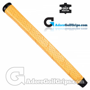 The Grip Master Dancing Roo Leather Midsize Pistol Putter Grip - Chamois The Grip Master Dancing Roo Leather Midsize Pistol Putter Grip - Chamois