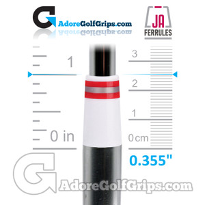 JA Designer Iron Ferrules Taper Tip 0.355" (25.40mm Length) - White Fizz (12 Pack) JA Designer Iron Ferrules Taper Tip 0.355" (25.40mm Length) - White Fizz (12 Pack)
