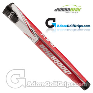 JumboMax JMX SG1.0 2 Piece Putter Grips - Black / Red