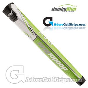 JumboMax JMX Pro Midsize Pistol Putter Grip - Black / Lime Green