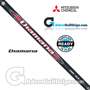 Mitsubishi Chemical 6th Gen Diamana RB 63 Wood Shaft (60g-62g) - 0.335" Tip - Black / Red Mitsubishi Chemical 6th Gen Diamana RB 63 Wood Shaft (60g-62g) - 0.335" Tip - Black / Red