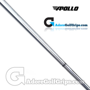 Apollo Single Bend Stepped Putter Shaft (115g) - 0.370" Tip - Chrome Apollo Single Bend Stepped Putter Shaft (115g) - 0.370" Tip - Chrome