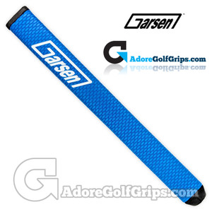 Garsen Golf Quad Tour Non-Taper Midsize Putter Grip - Blue Garsen Golf Quad Tour Non-Taper Midsize Putter Grip - Blue
