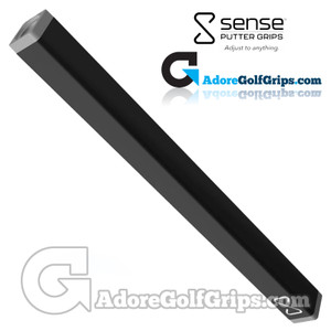 Sense Golf S1 Square Pro Series Non-Taper Midsize Putter Grip With S.A.W. System - Black / Grey Sense Golf S1 Square Pro Series Non-Taper Midsize Putter Grip With S.A.W. System - Black / Grey