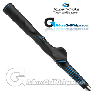 SuperStroke Undersize / Ladies Right Handed Training Grip - Black / Blue