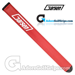 Garsen Golf Quad Tour Non-Taper Midsize Putter Grip - Red Garsen Golf Quad Tour Non-Taper Midsize Putter Grip - Red