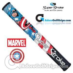 SuperStroke ZENERGY Tour 2.0 Marvel Hero Putter Grip - Captain America SuperStroke ZENERGY Tour 2.0 Marvel Hero Putter Grip - Captain America